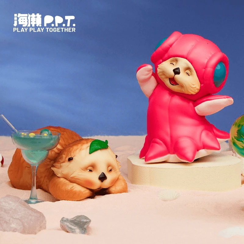 【鸭鸭】深海大饭店海獭幼稚园系列盲盒潮玩摆件