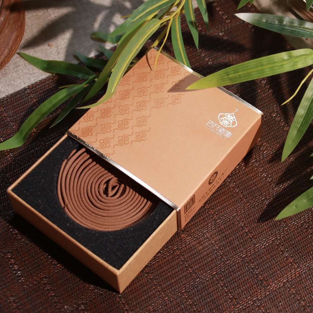 谷氏香事【春日市集】新款4H雪中春信单盘香天然古法手工焚香