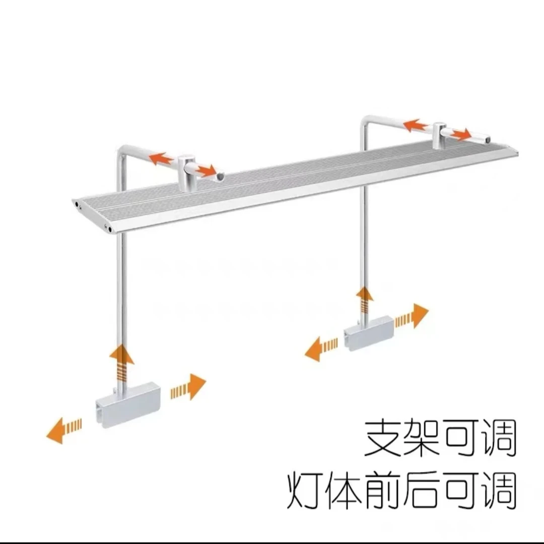 威尔康全光谱LED调节定时吊装显色植物水草水陆景观缸增色照明灯