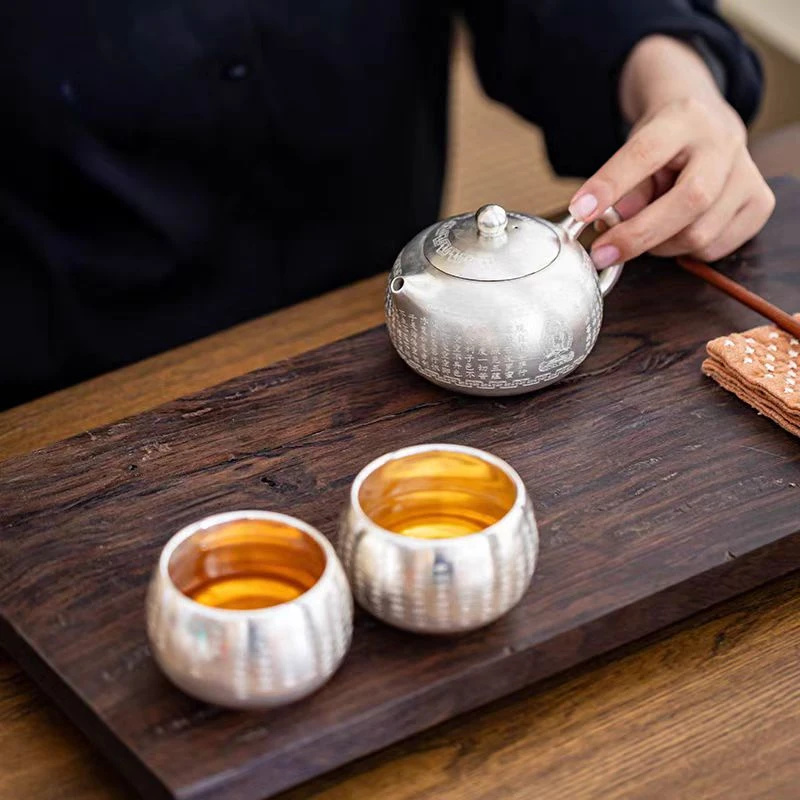 西施壶心经一壶两杯+莲花茶盘ZH94