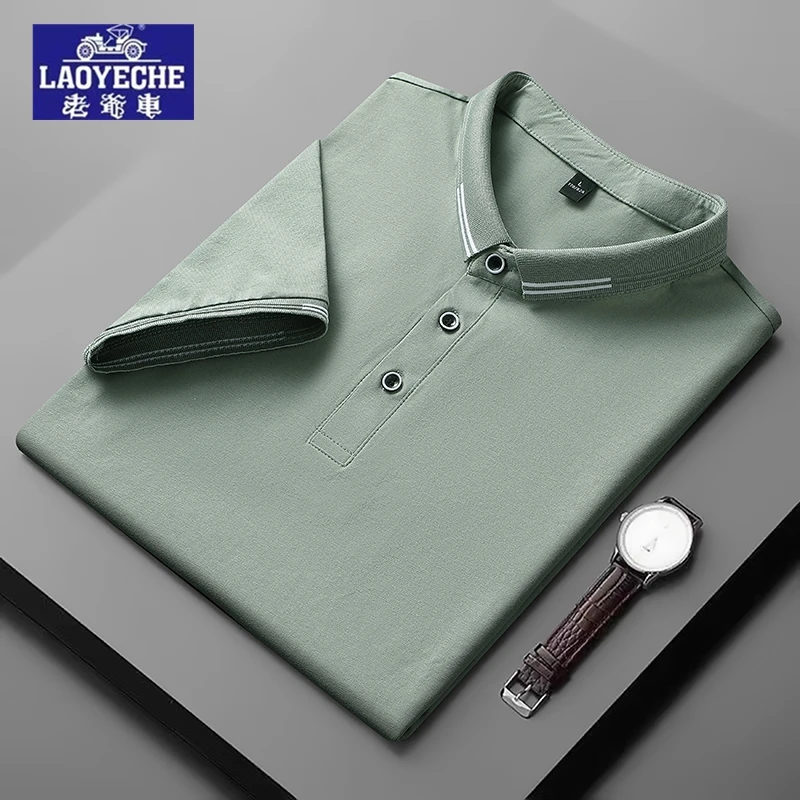 老爷车专柜正品男士polo衫短袖t恤男夏季半袖薄款透气翻领上衣男