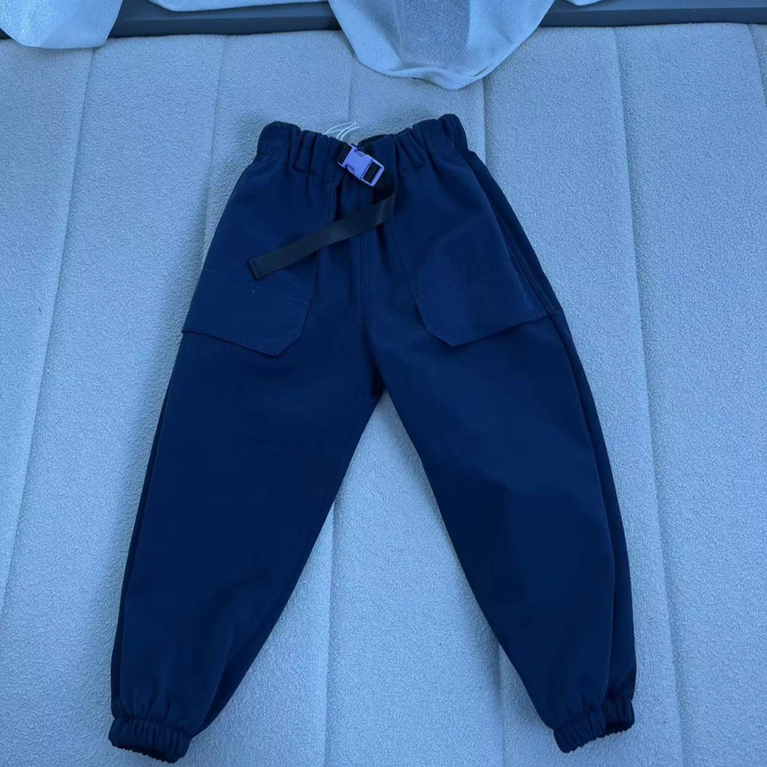 E Magic Box“工装小主”儿童限量款一体绒工装裤74085