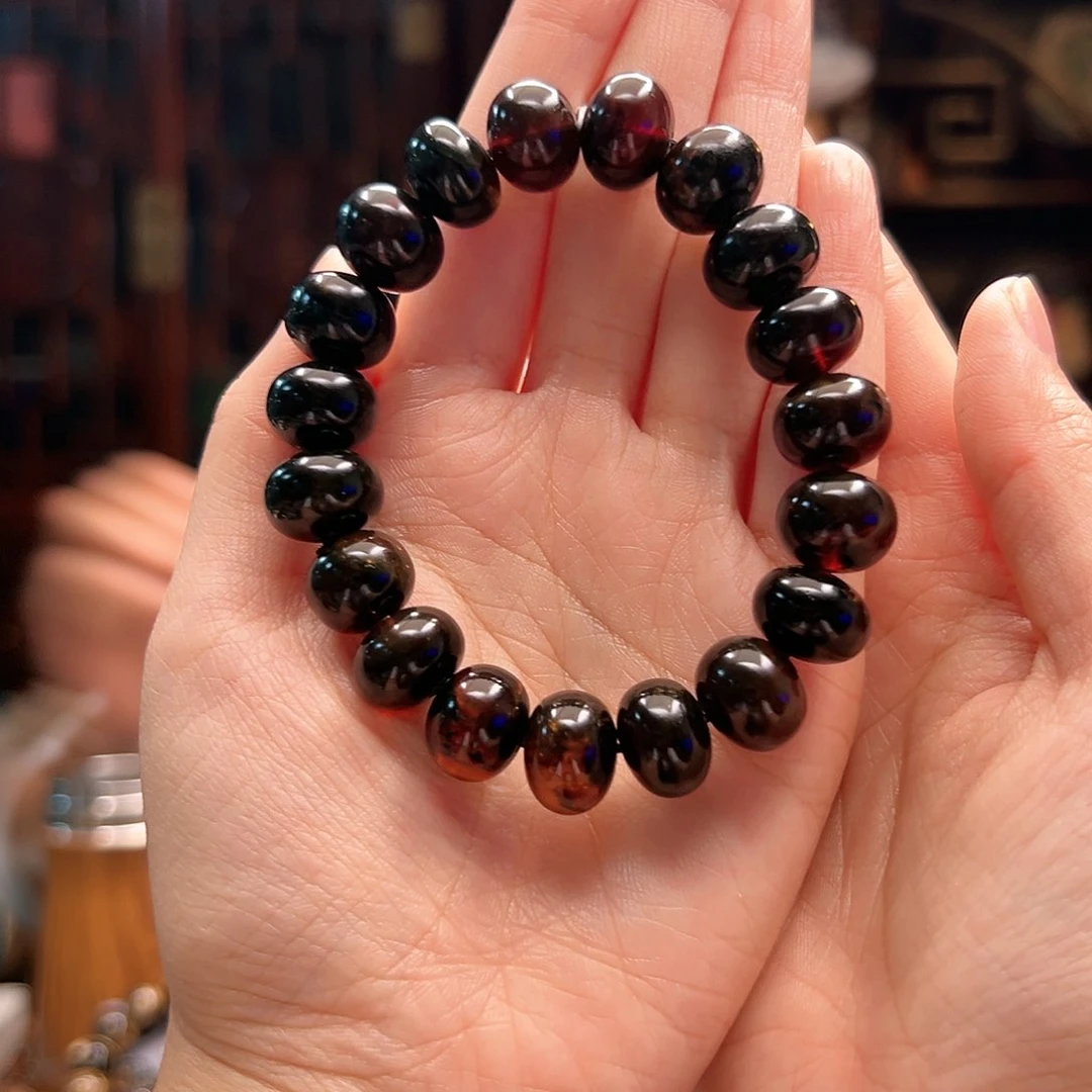 琥珀裸石未镶嵌10028中国抚顺琥珀