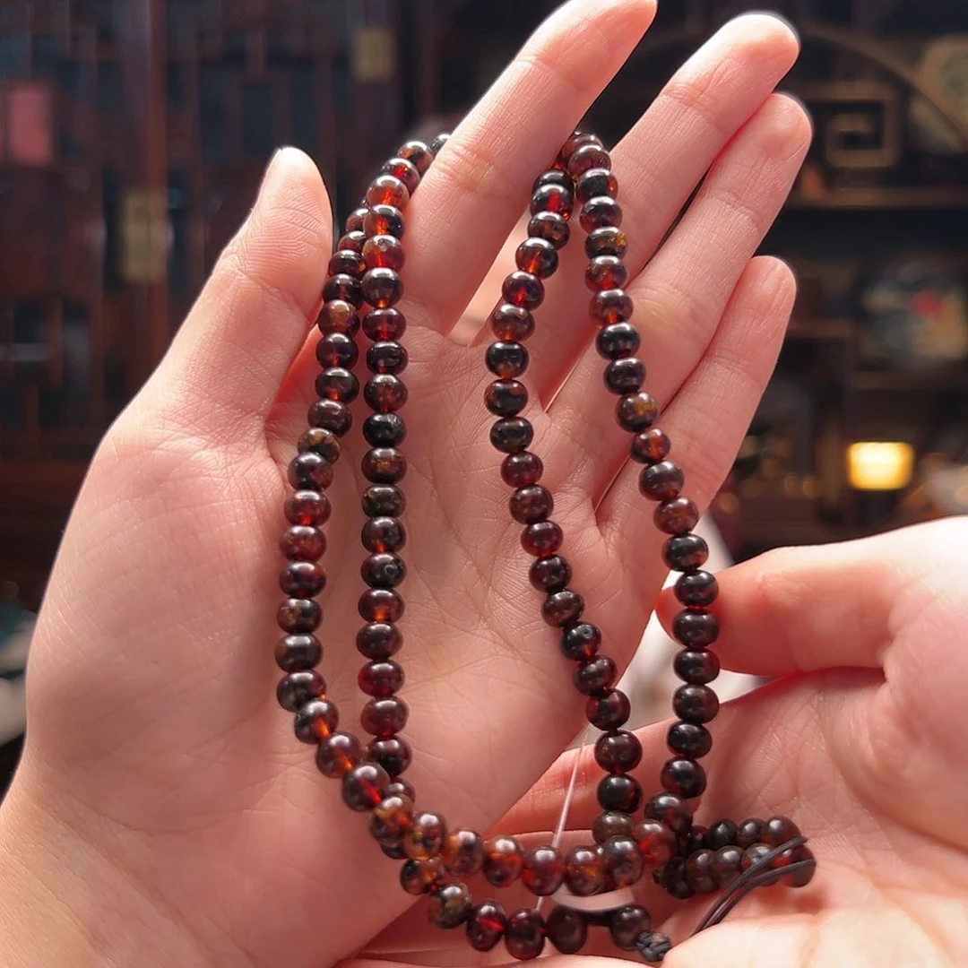 琥珀裸石未镶嵌30321中国抚顺琥珀