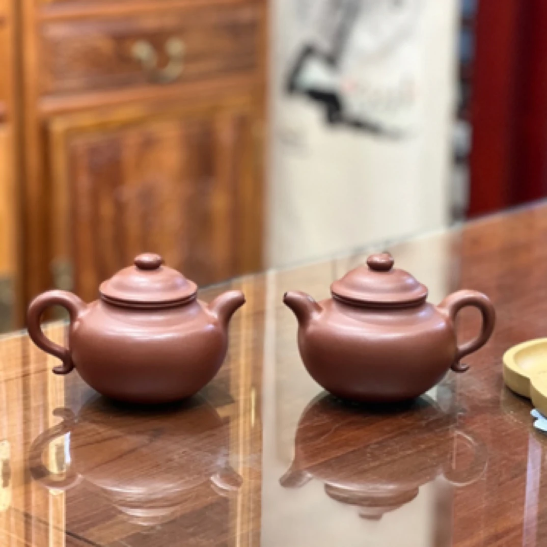 宜兴原矿紫砂壶莲子壶全手工制作泡茶专用