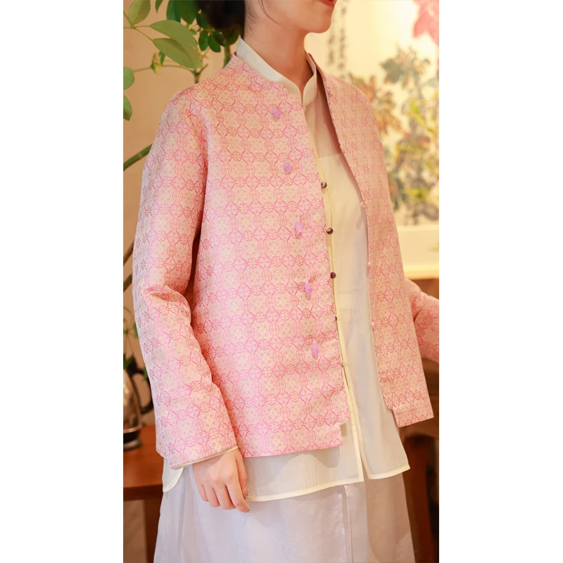 【门店同款】新中式外套（24805073-合欢）