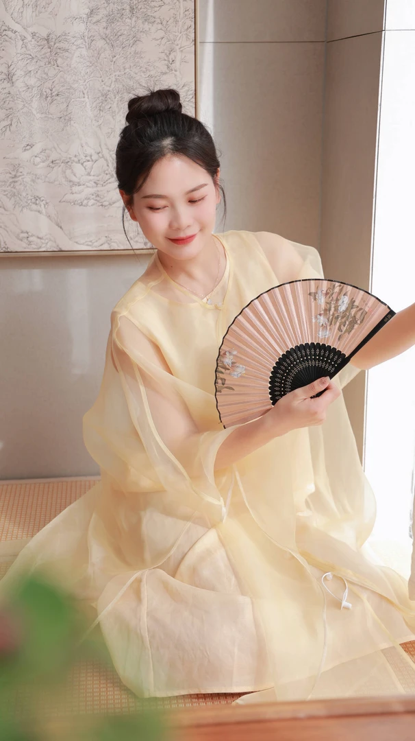 【门店同款】宽肩吊带（24718313-黄润）