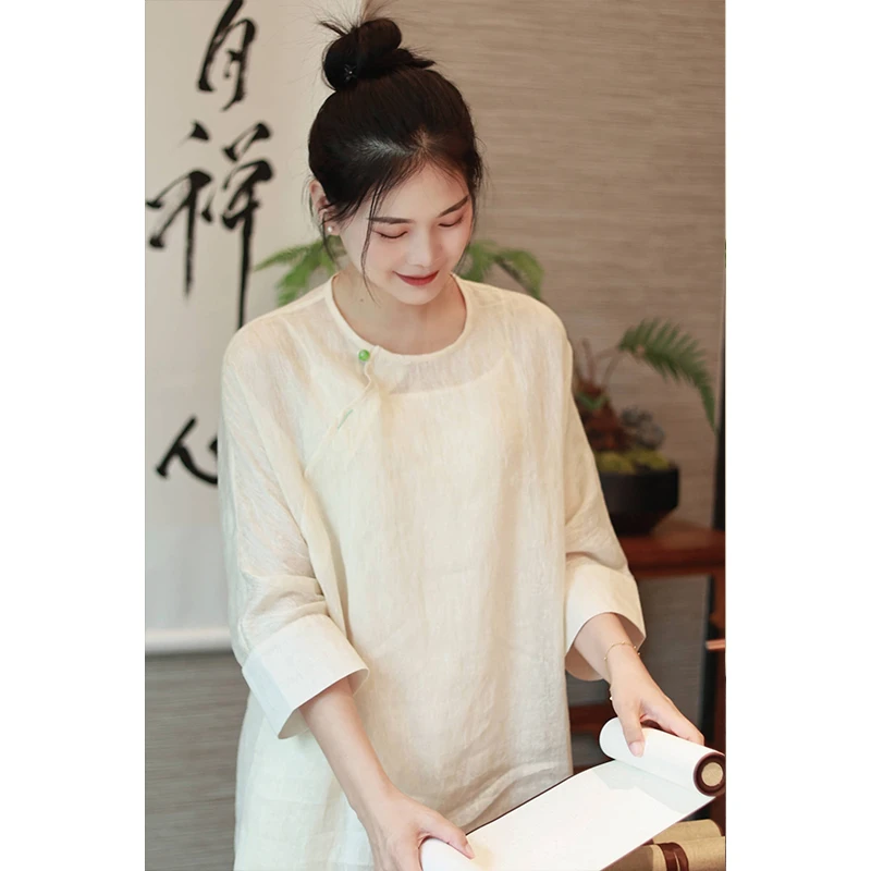 【抖音专属】连衣裙（23707041-凝脂）