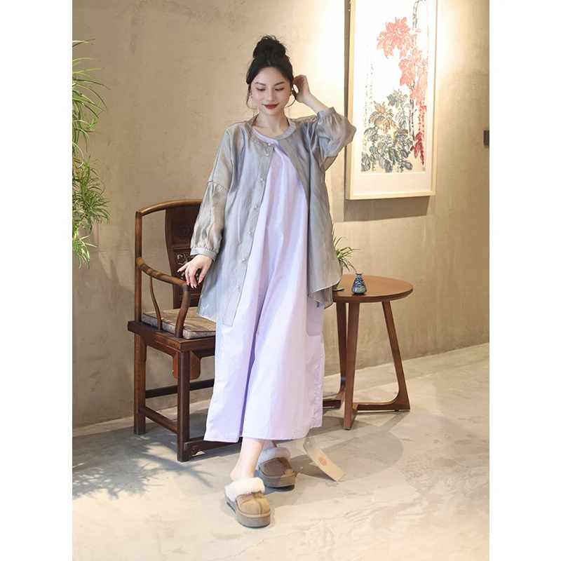 【线上专属】吊带（22718113B-暮山紫）