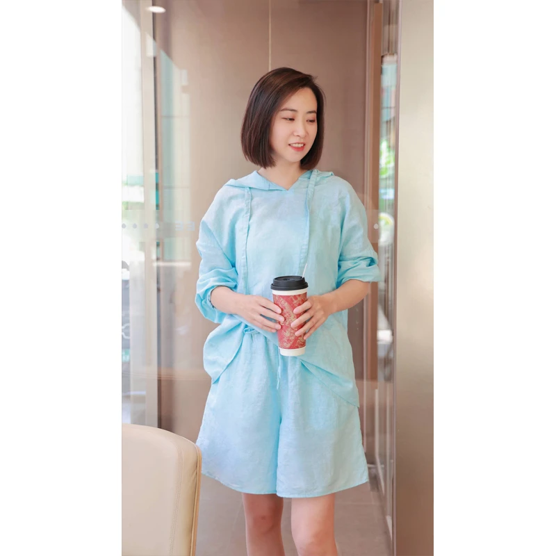 【抖音专属】连帽套头衫（24708515-云门 ）