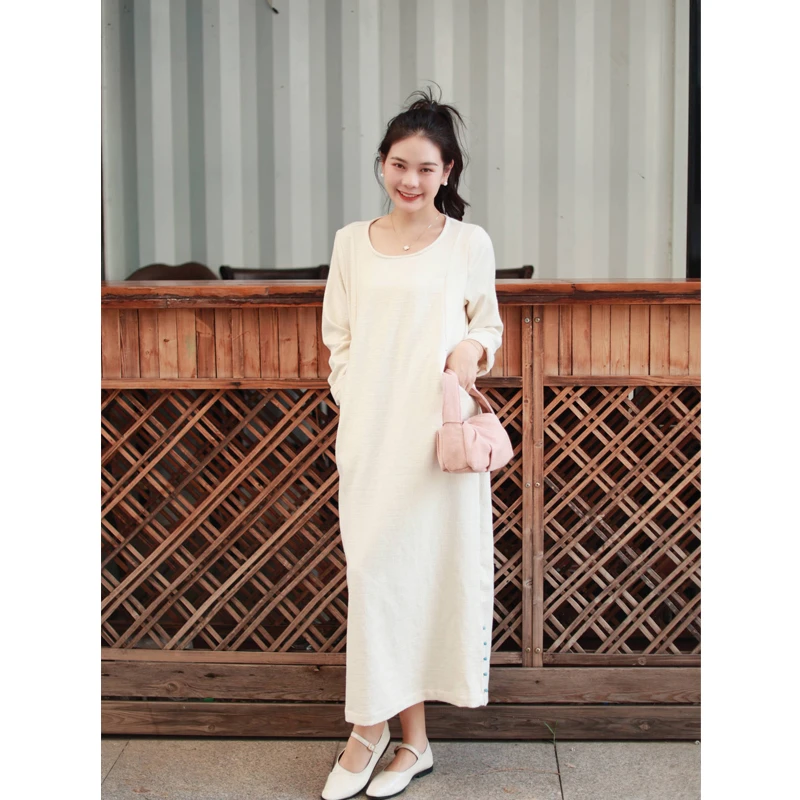 【线上专属】连衣裙（22707098-玉色A549）