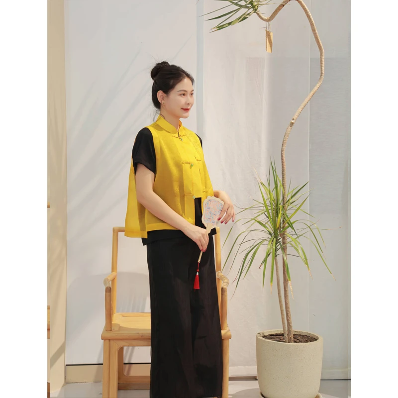 【抖音专属】双层阔腿裤（20709381-京元）