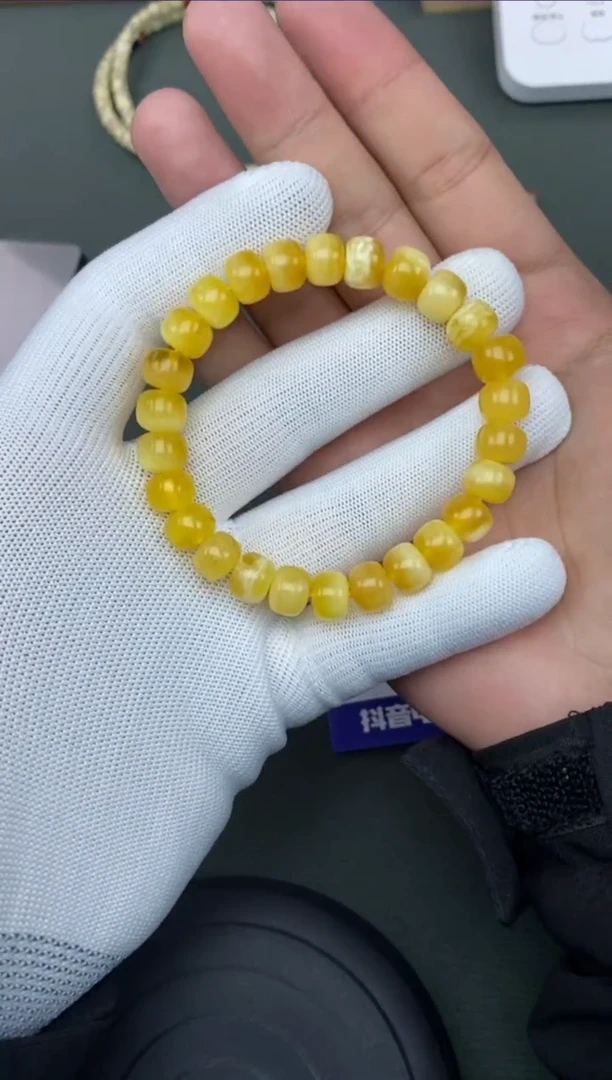 【闪购商品】蜜蜡裸石未镶嵌蜜蜡手串