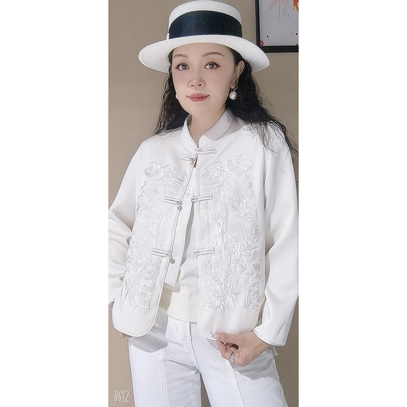 LMY 新中式电脑刺绣外套 #303