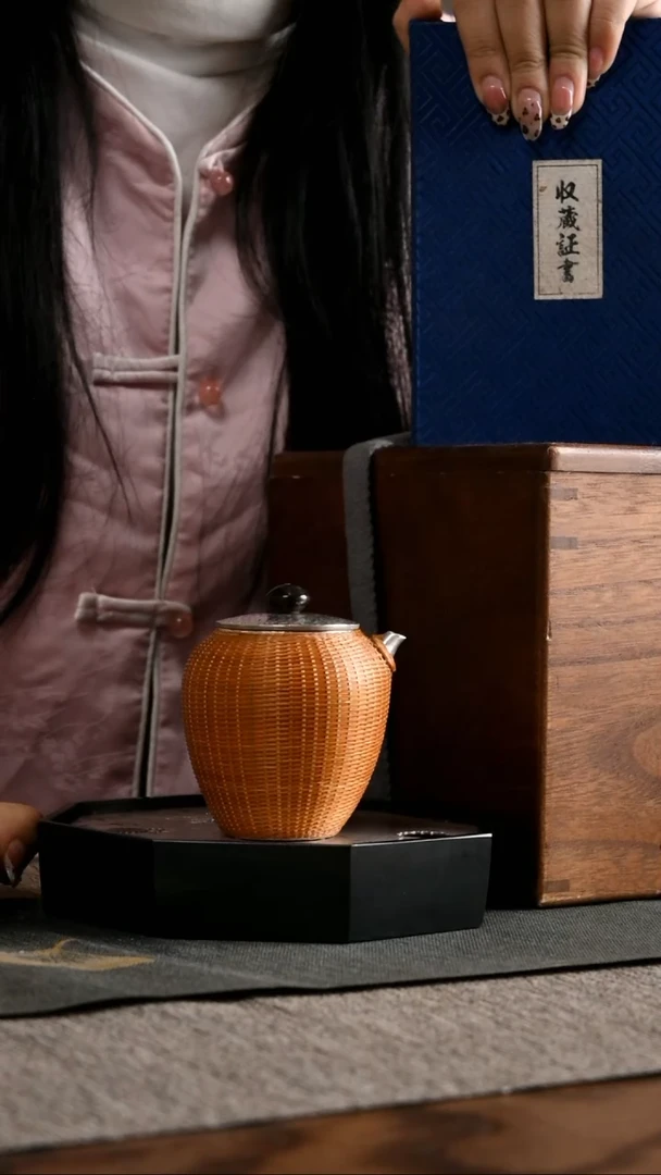 【闪购商品】洪继科制泡茶银壶