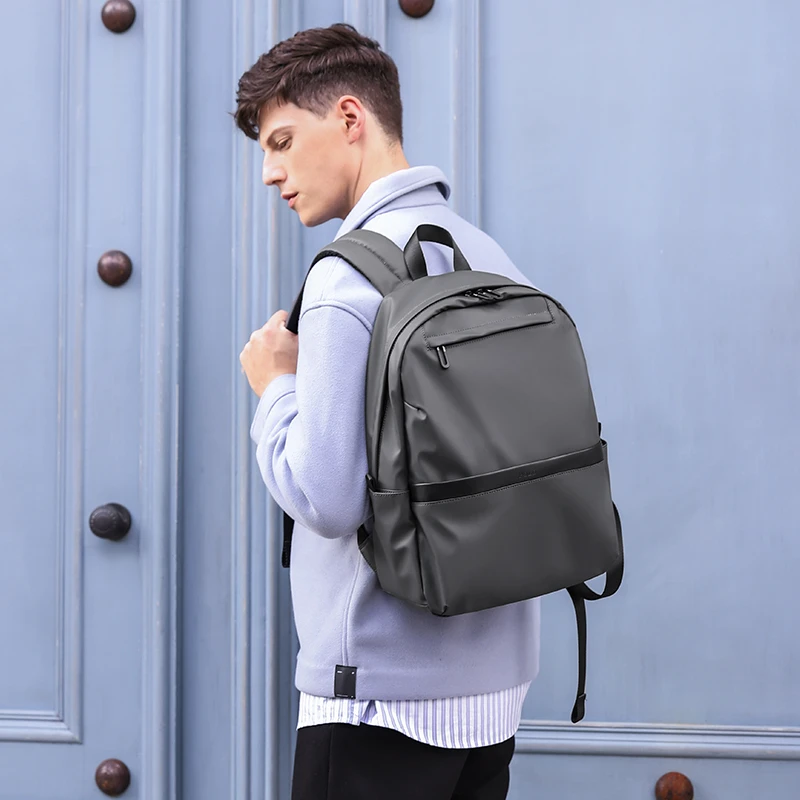 POLO双肩包男士背包笔记本电脑包大容量通勤商务背包大学生书包