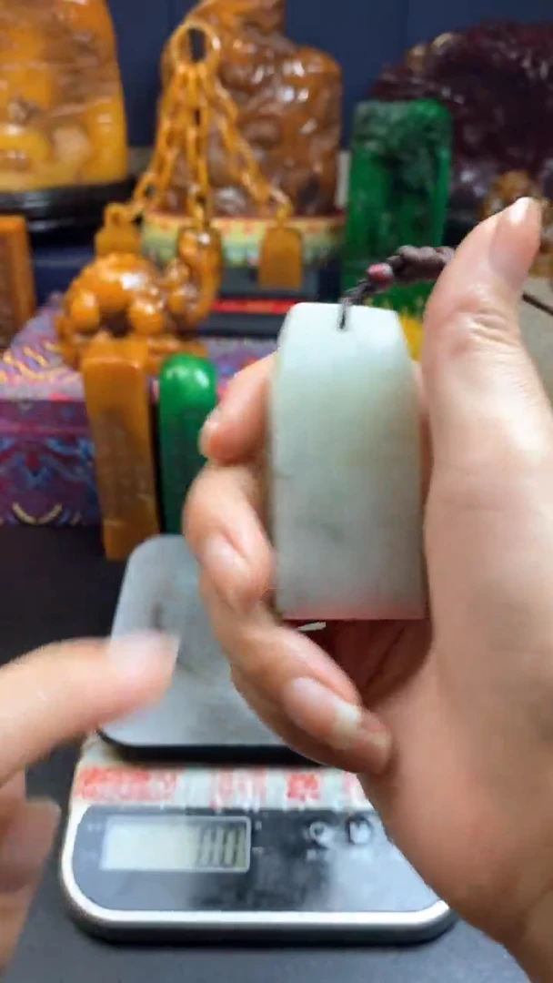 【闪购商品】寿山石印石水墨冻手牌