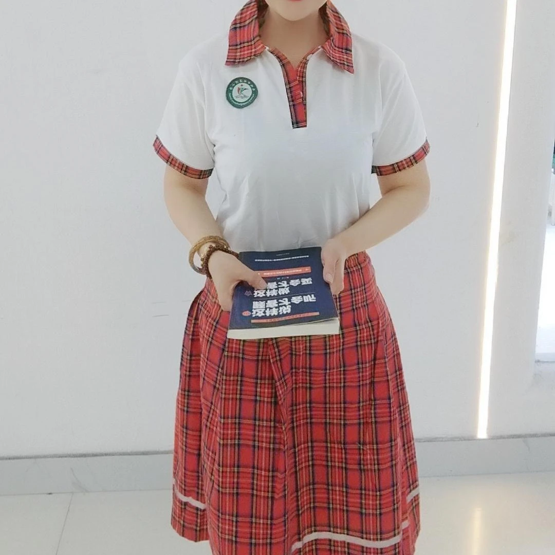 网眼棉小学夏款校服套装