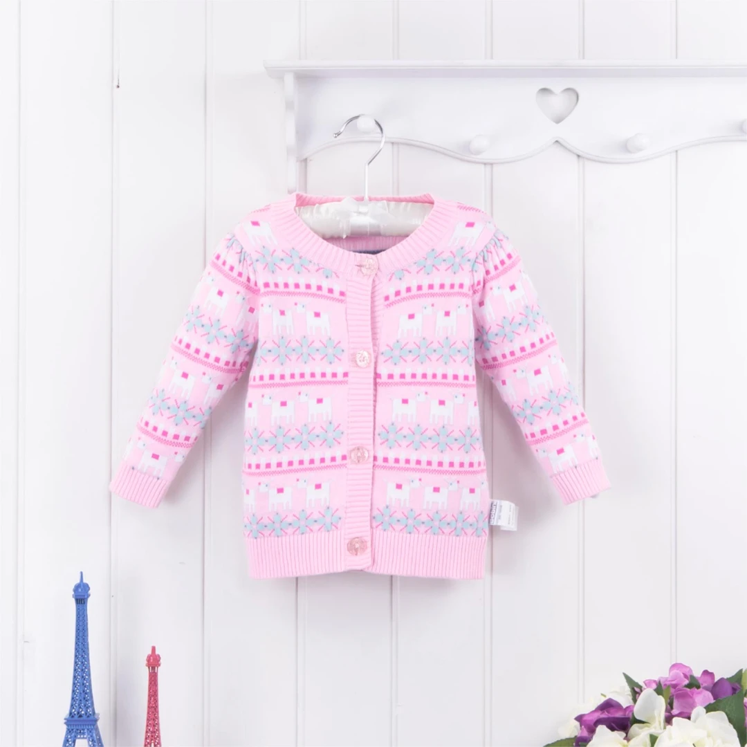 1-2周岁宝宝儿童保暖秋冬毛衫春秋女童针织衫冬季