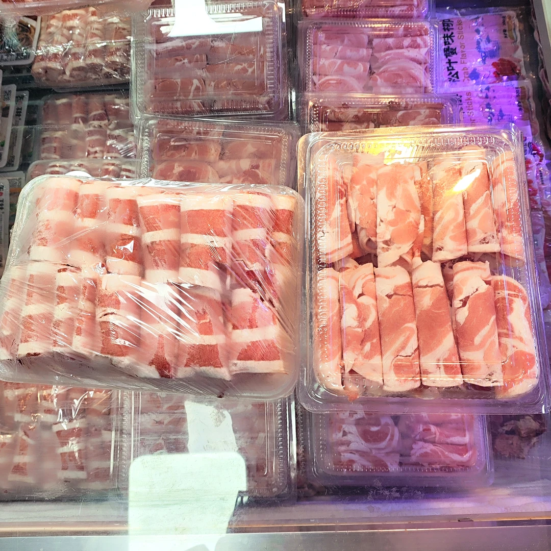 【牛羊任选2盒】内蒙原切羔羊肉片/肥牛片 500g/盒