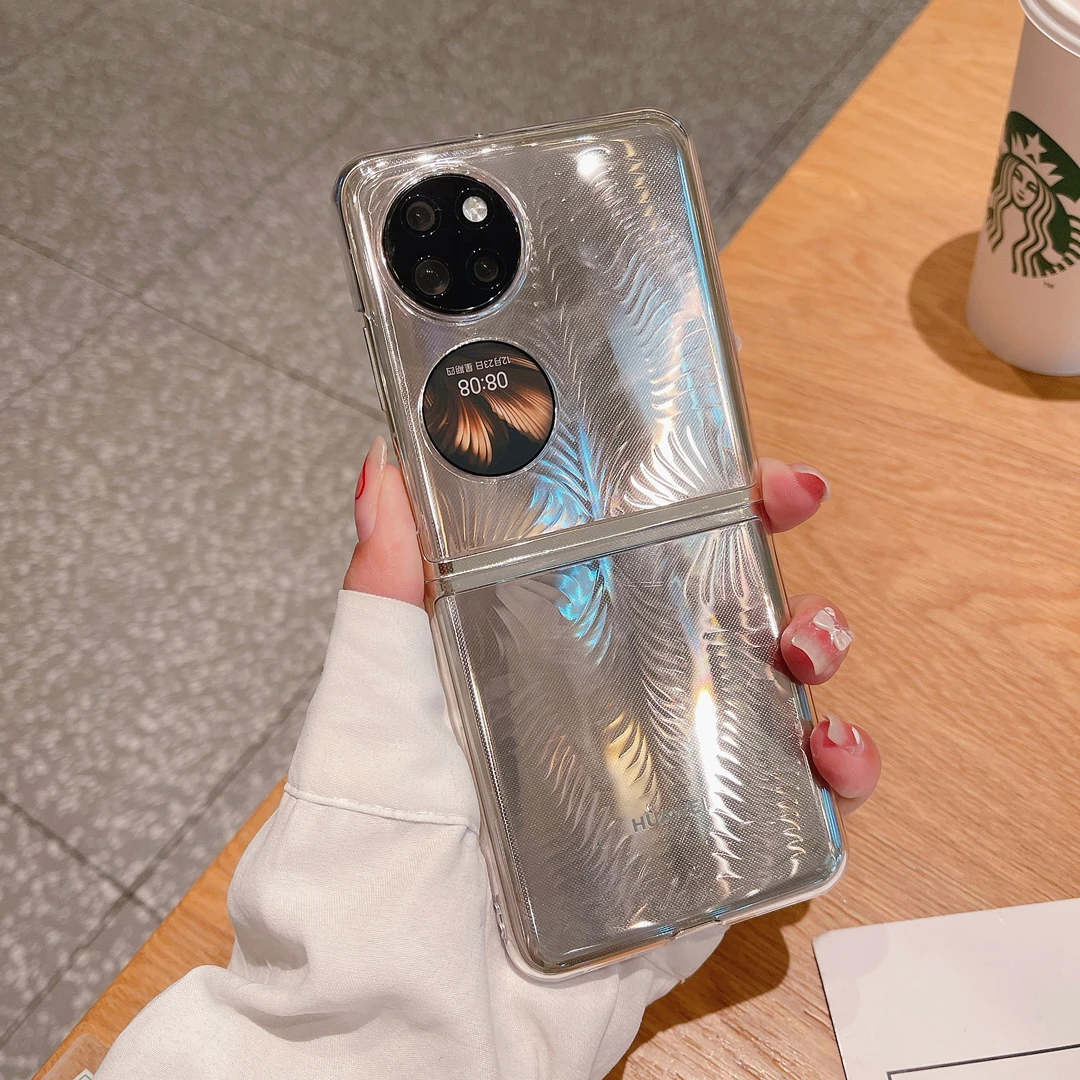 华为P50pocket手机壳摺叠屏p50宝盒pocket保护套新款超薄全包防摔