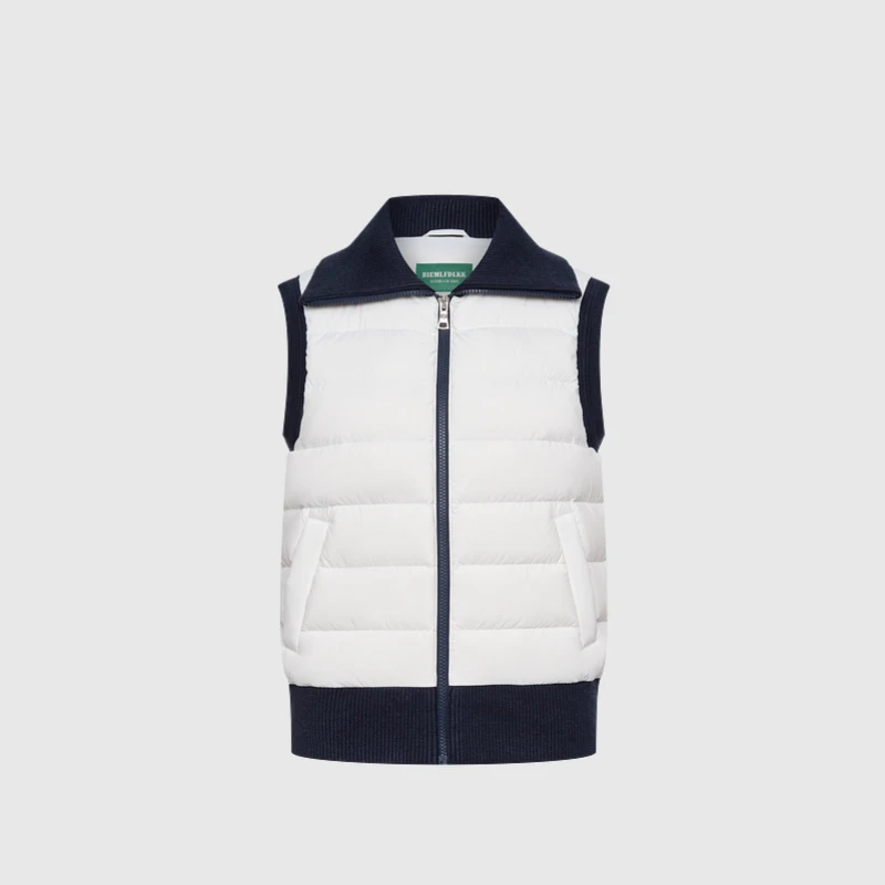 【铂金白鸭绒】比音勒芬高尔夫2024秋冬新款女士防风时尚保暖背心