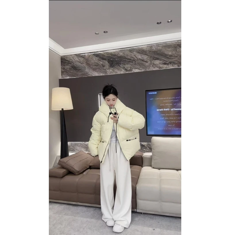 （米叨叨）2024冬季新款短款时尚百搭羽绒服-24H1021