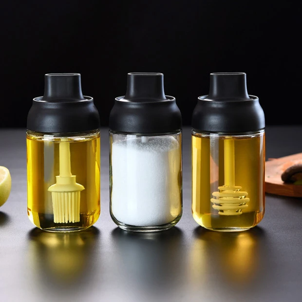 厨房家用调料盒调料罐套装盐佐料调料瓶塑料调味盒调味罐调味品罐