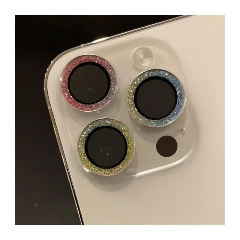 樱声适用iphone15pro max闪粉镜头膜苹果15的摄像头镜头保护膜15p