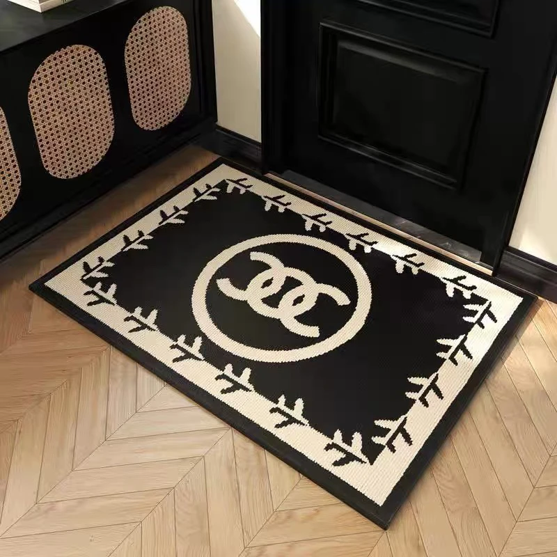 小香风入户门垫丙纶提花防滑脚垫耐用无味