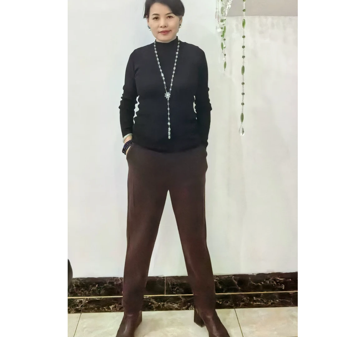 冬季BB绒裤休闲时尚针织保暖秋冬百搭简约