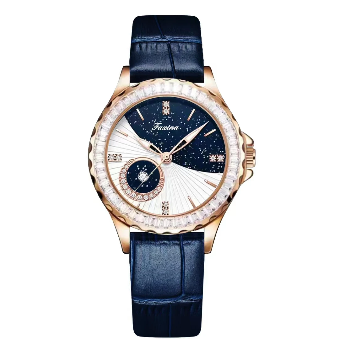 奢华夜曲系列~璀璨星空 全景夜光女士腕表