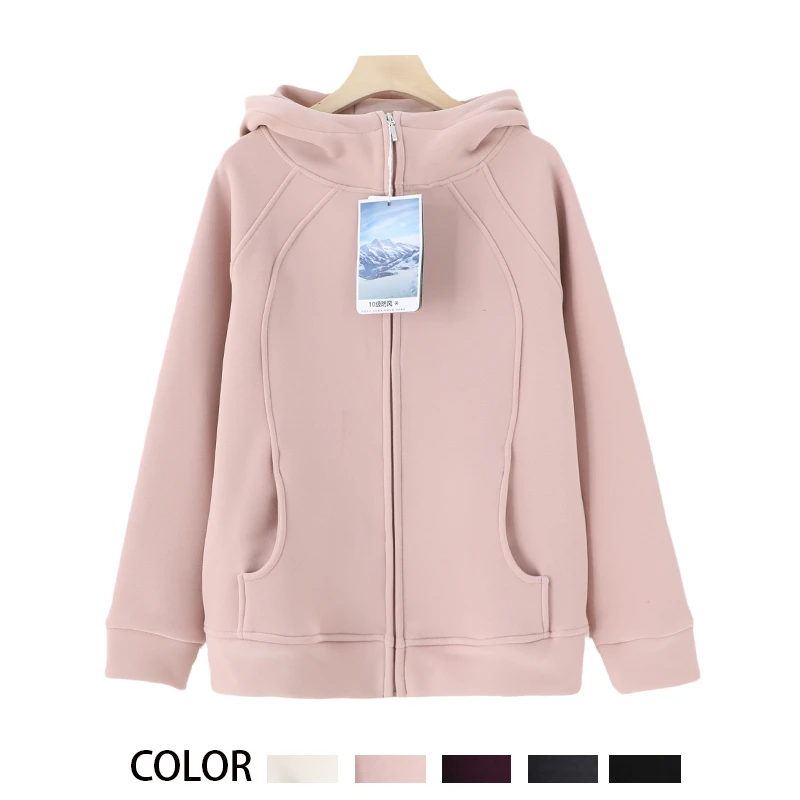 新款慕斯绒运动外套秋款时尚拉链防风连帽上衣【116款】