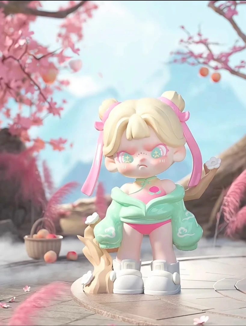 Dora百无禁忌国版盲盒热门指定五代妹妹国潮女生日礼物玩具摆件