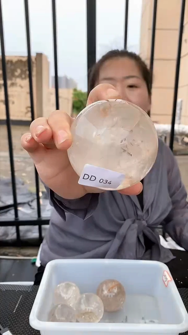 【闪购商品】水晶球未镶嵌白水晶球DD034