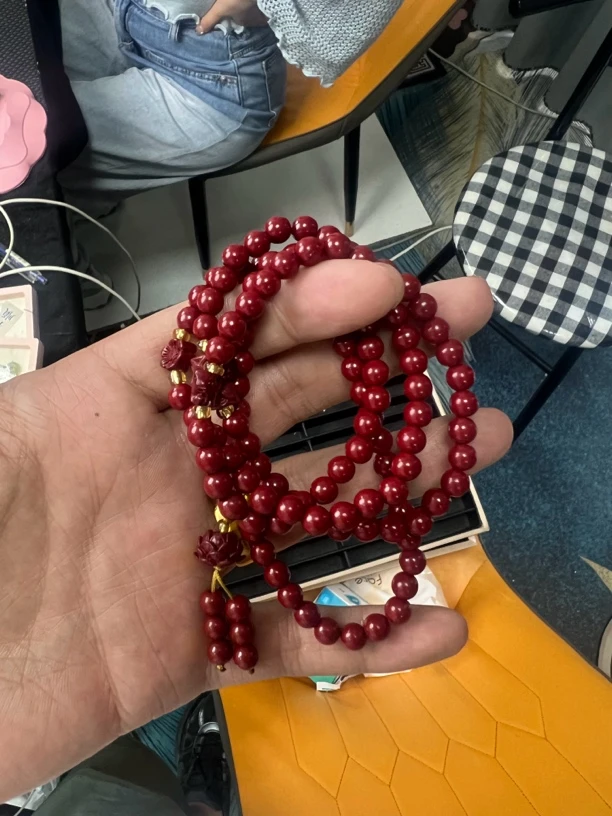 含辰砂工艺品朱砂项链付姐甄选