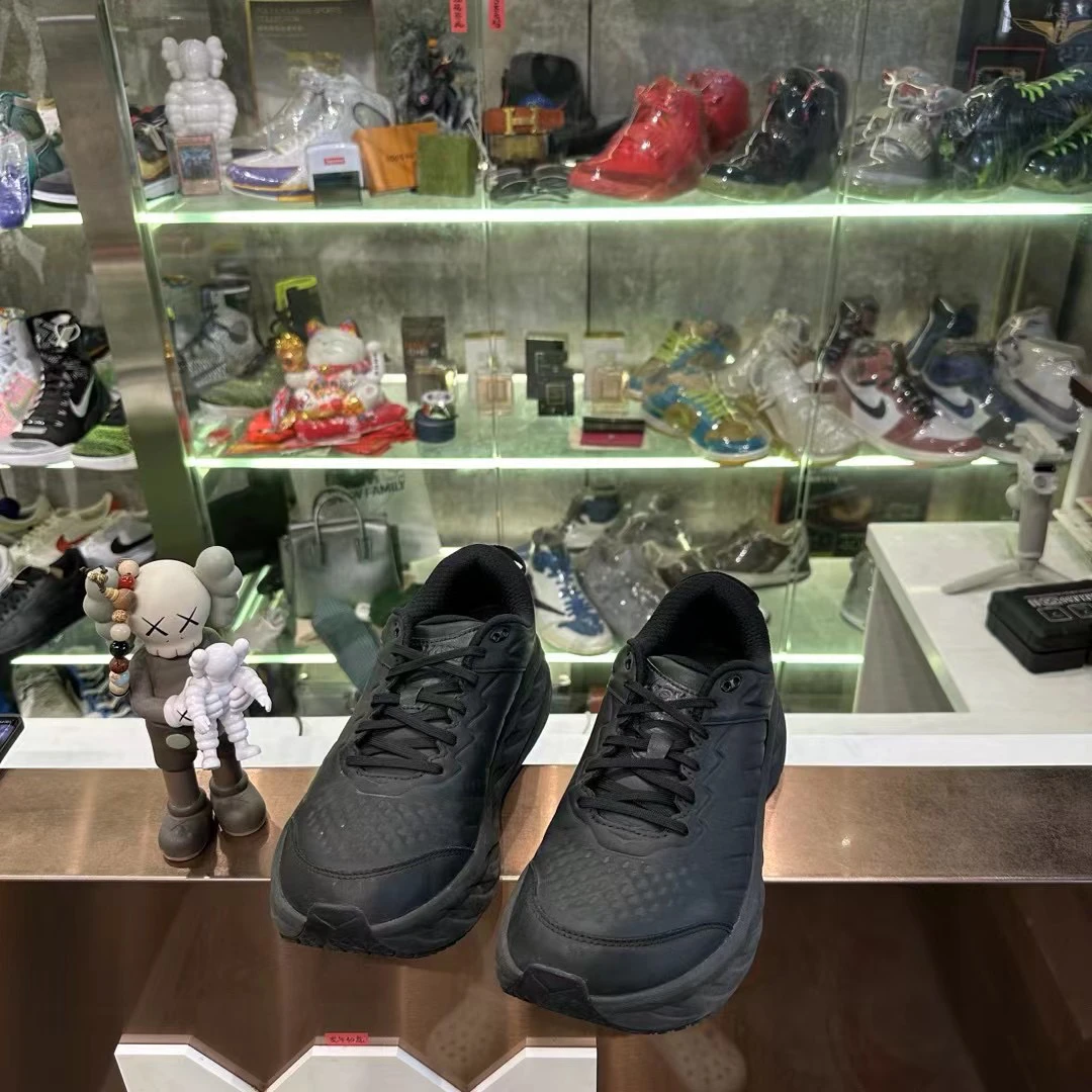 hoka bondi sr黑武士跑鞋/44.5码/无配件/已鉴定/售价749