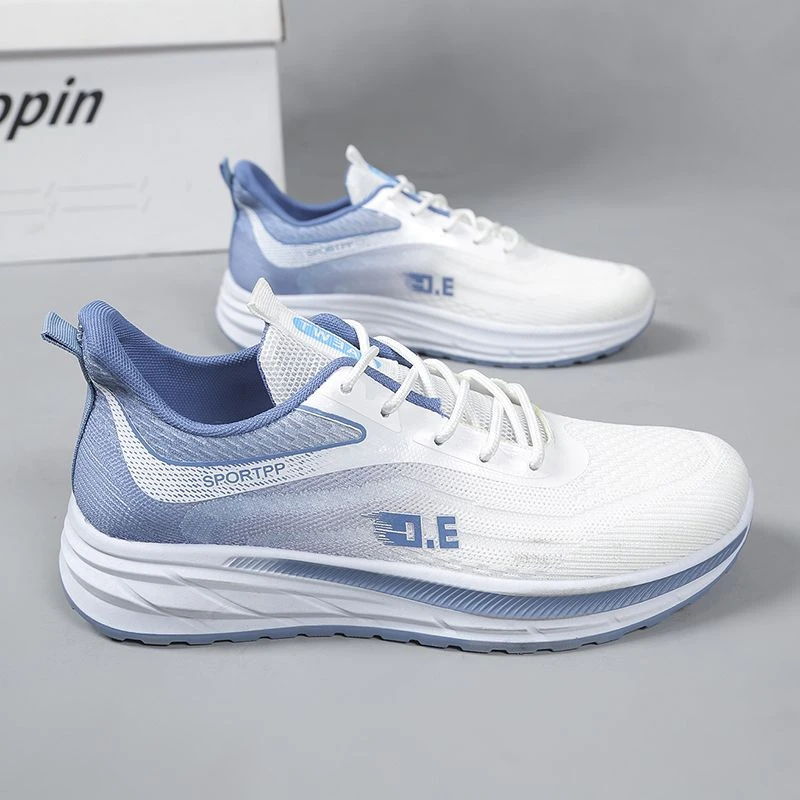 男鞋夏季网面运动鞋新款透气薄款百搭学生轻便休闲软底减震跑步鞋