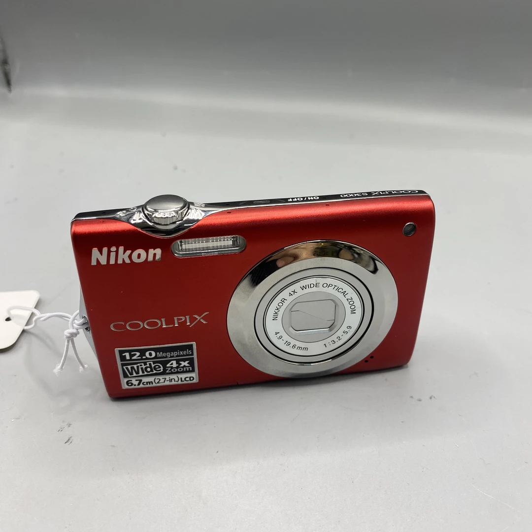 95新 Nikon/尼康 尼康s3000 1200万像素 高清人像复古