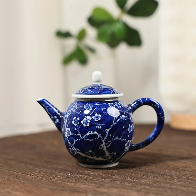 【墨舍柴窑】景德镇陶瓷 冰梅壶（moshe649）