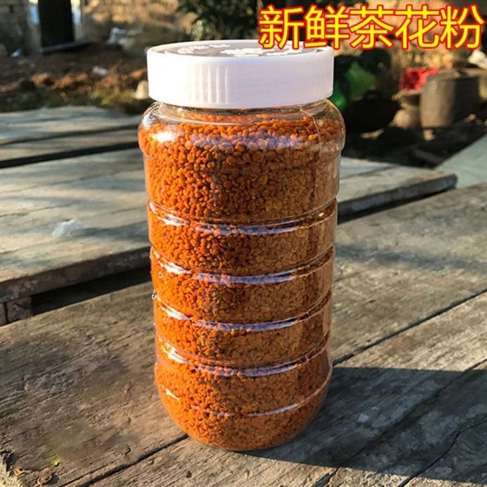 新鲜茶花粉蜜蜂花粉山茶花蜂花粉浙江天然蜂花粉人吃花粉纯正食用