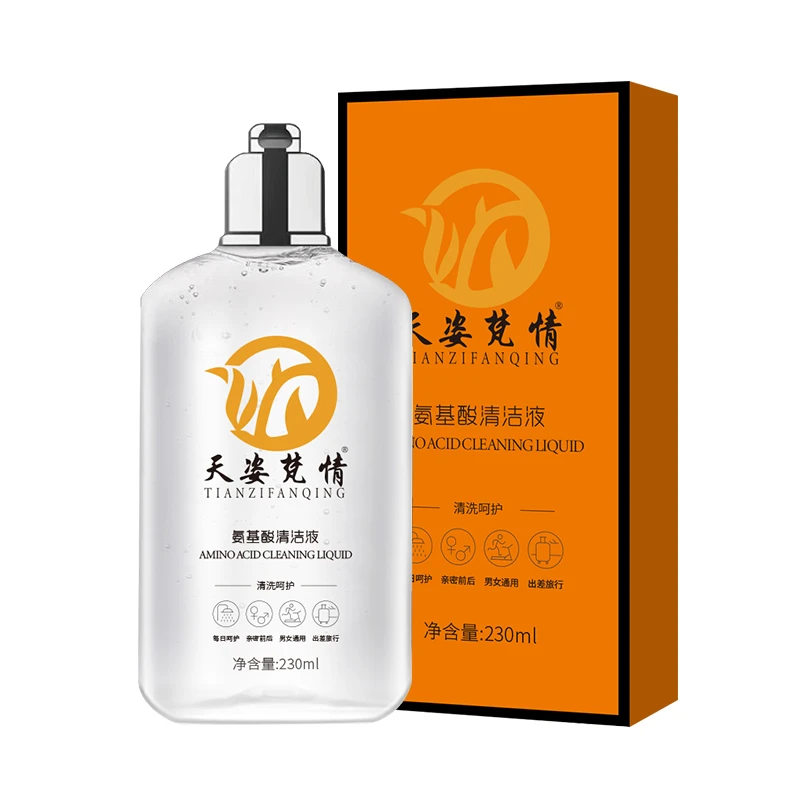 【深层清洁)天姿梵情氨基酸淡味保湿平衡菌群温和清洁液