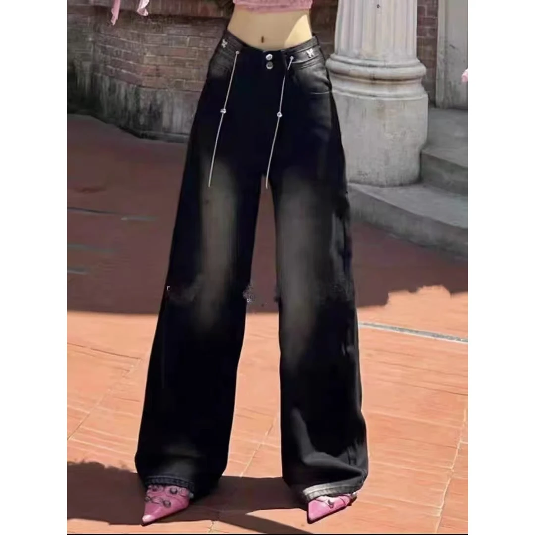 早秋款辣妹牛仔裤3760