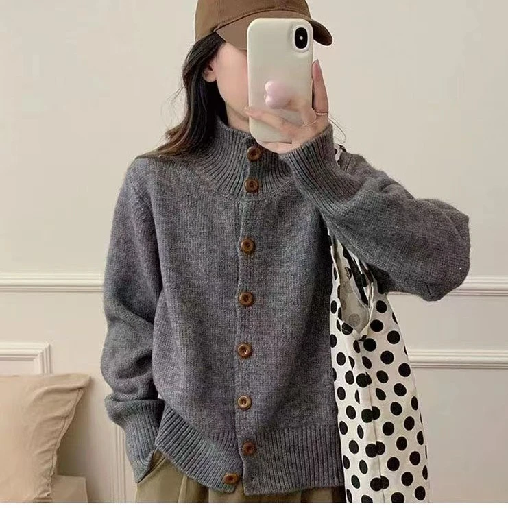 秋冬款针织毛衣开衫863687