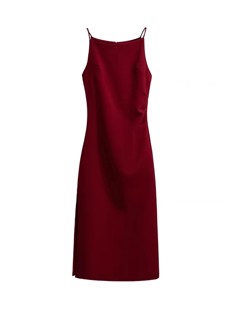 新款吊带辣妹连衣裙8926