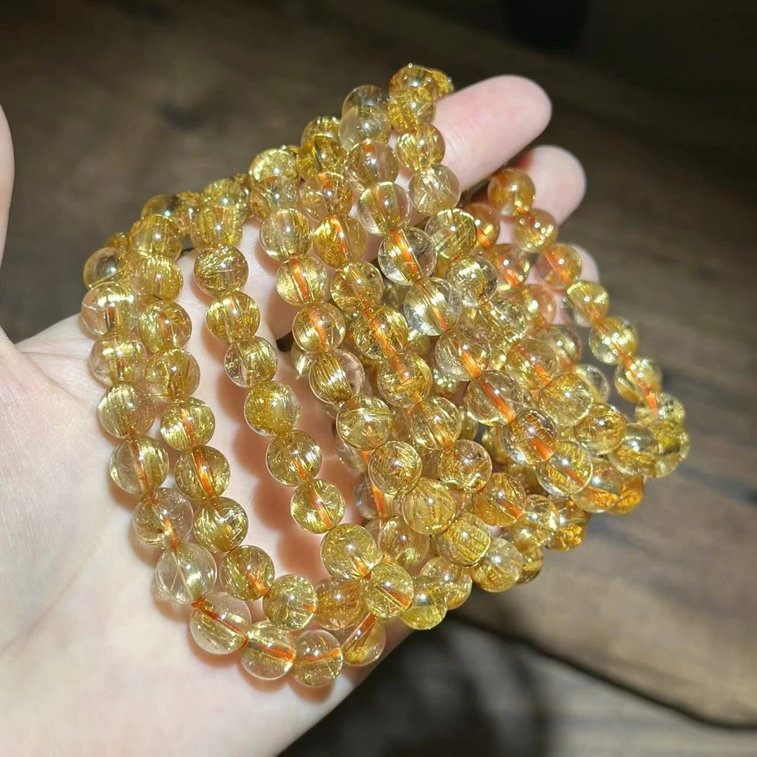 【缪老师严选】YS9304 大圆珠水晶手链 多样性发其一