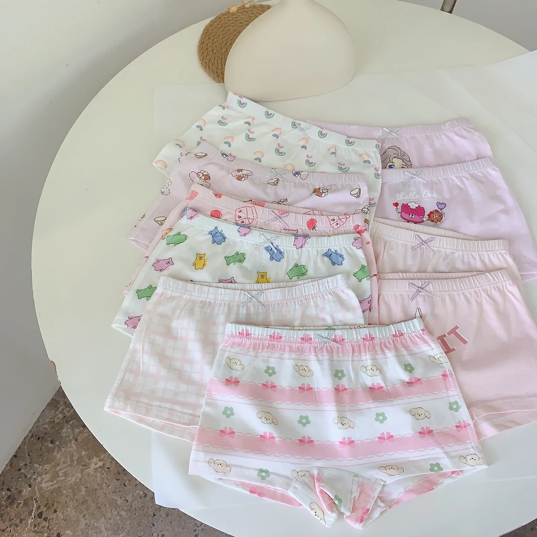 1包3条  高能感儿童透气舒适中童多花色短裤