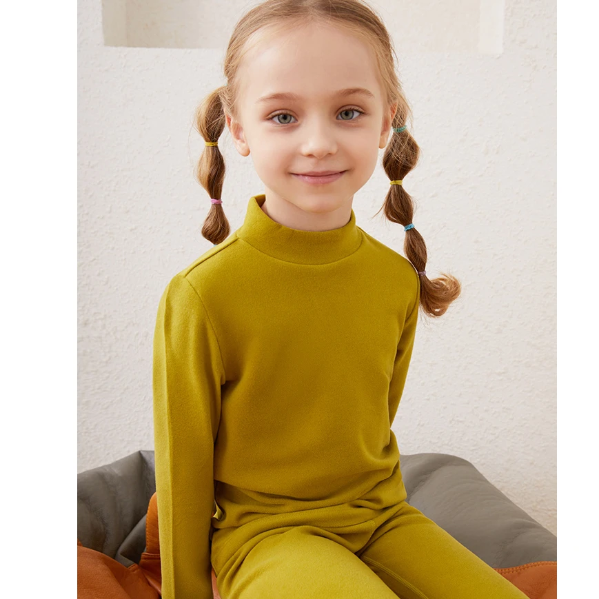 女款内穿羊绒蛋白保暖衣加厚百搭高龄内穿舒适无痕打底基础冬款