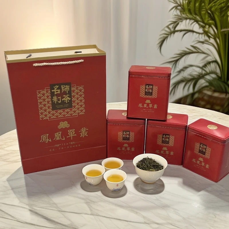 潮州市凤凰单从清香型一斤四罐送礼袋
