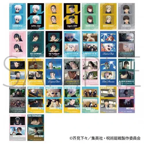 【欧烨】咒术回战怀玉 玉折 相片透卡